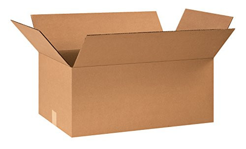 Aviditi 241410 Corrugated Cardboard Box  24  L x 14  W x 10  H  Kraft  for Shipping  Packing and Moving Pack of 20