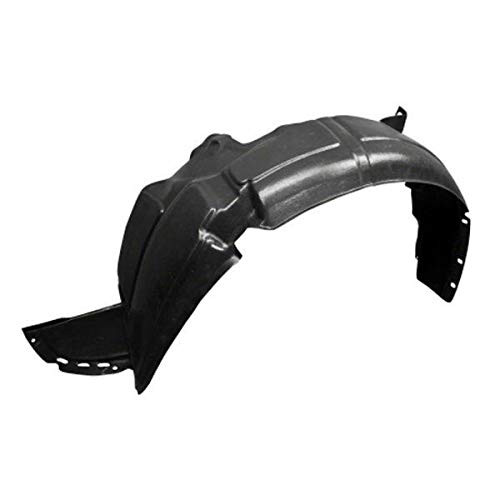 KA Depot for Accent 2014-2017 868111R010 HY1248136 Front Driver Left Side Fender Liner Inner Panel Plastic Guard Shield