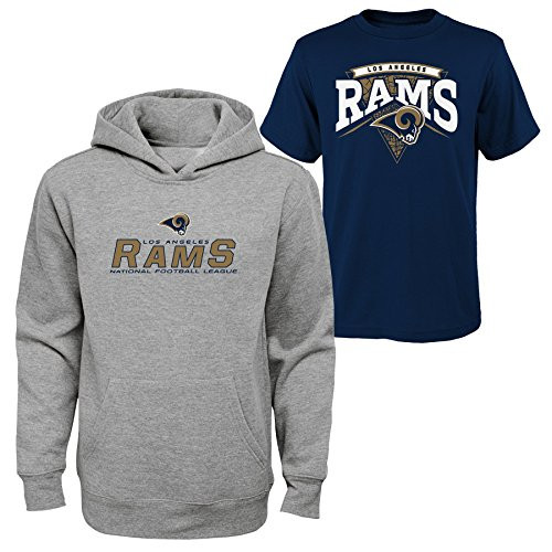 NFL Los Angeles Rams Boys Outerstuff 3-Piece Tee Set 3Piece Assorted Colors Youth Small 6-8 NFL Los Angeles Rams Boys Outerstuff 3-Piece Tee Set 3Piece Assorted Colors Youth Small 6-8