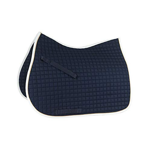 Horze River Allround Saddle Pad - Size Full Color Eclipse Blue-White