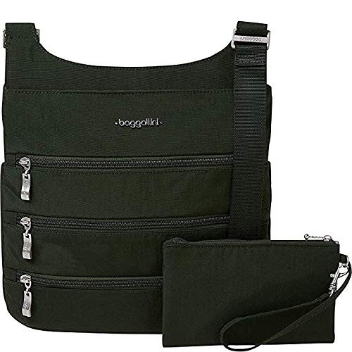 Baggallini Big Zipper Bagg with RFID  juniper