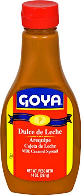Goya Foods Dulce De Leche Squeeze Milk Caramel Spread 14 Ounce pack of 12 Goya Foods Dulce De Leche Squeeze Milk Caramel Spread 14 Ounce pack of 12