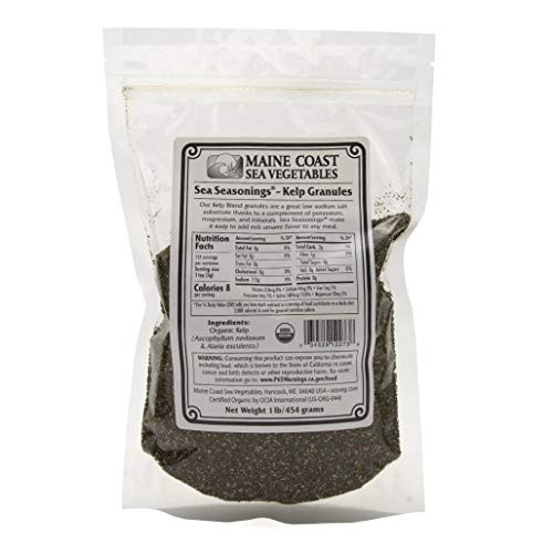 Kelp Granules Blend - Sea Seasonings Bulk - Organic - 1 LB Kelp Granules Blend - Sea Seasonings Bulk - Organic - 1 LB
