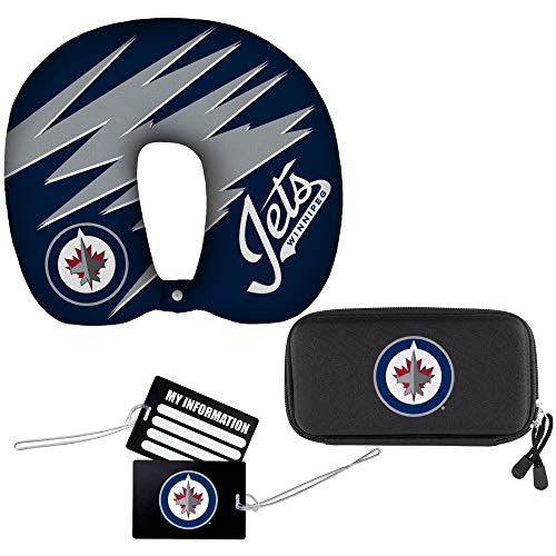 NHL Winnipeg Jets 4-Piece Travel Set  13  x 3  x 12