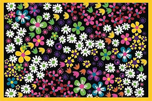 Fun Rugs Fun Time Floral Novelty Rug  39 x 58