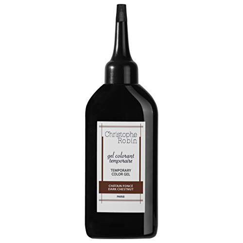 Christophe Robin Temporary Color Gel in Dark Chestnut - 100 ml