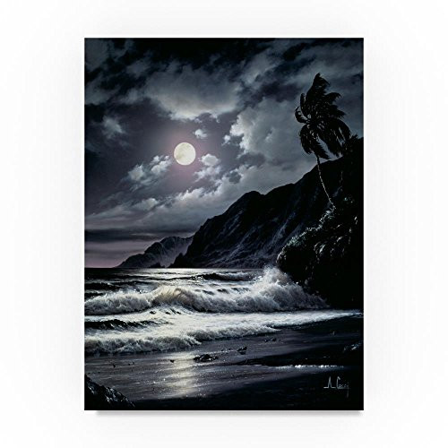 Trademark Fine Art Night Scene 5 by Anthony Casay, 14x19-Inch Canvas Wall Art