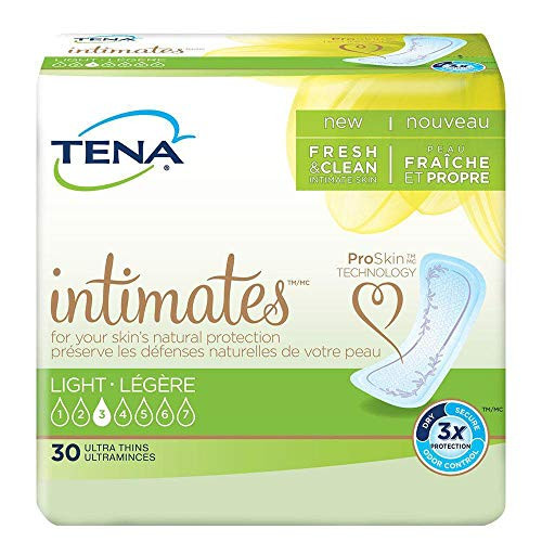 TENA Intimates Light Ultra Thin Pads Regular Case-180 6-30s