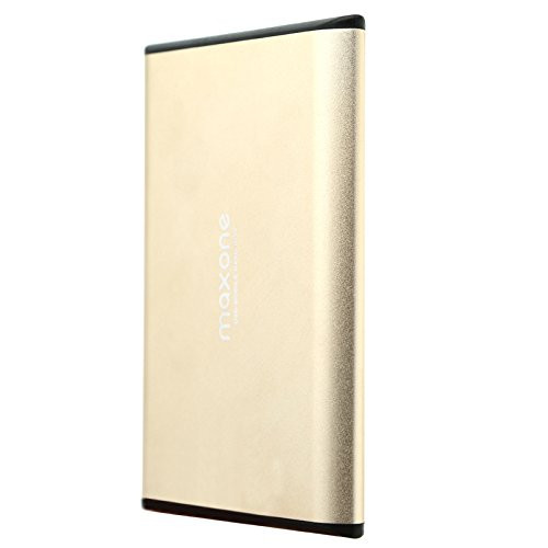 2.5" 500GB Ultra Slim Portable External Hard Drive USB 3.0 for Laptop/Desktop/Xbox one/PS4/Wii U (500GB, Gold)