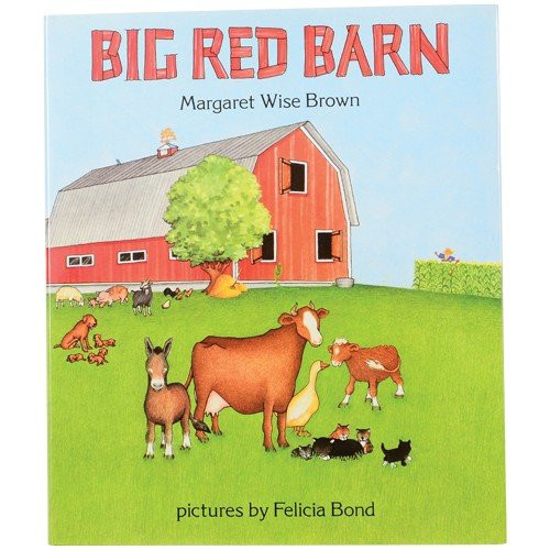 Constructive Playthings HR-79 Children s Classic Library - Big Red Barn 32 Page Hardcover Book