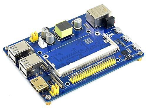 Compute Module IO Board with PoE Feature for Raspberry Pi Compute Module CM3 - CM3L - CM3 - CM3L Raspberry Pi GPIO Header  for Connecting Sorts of Raspberry Pi Hats