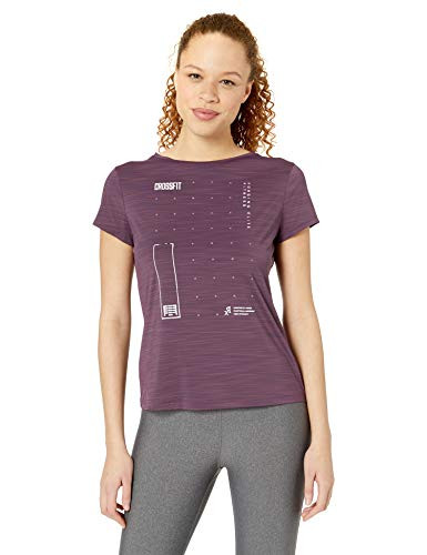 Reebok Women s CROSSFIT ACTIVCHILL Tee  Urban Violet  Medium