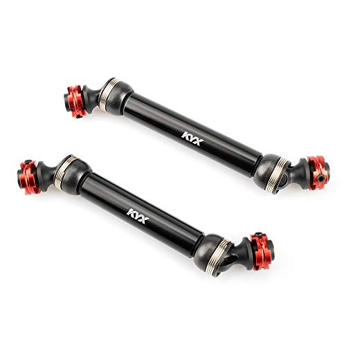 KYX Racing Hardened Steel Center Drive Shaft Dogbone Upgrades Parts Accessories for RC Crawler Car Axial SCX10 III AXI03007