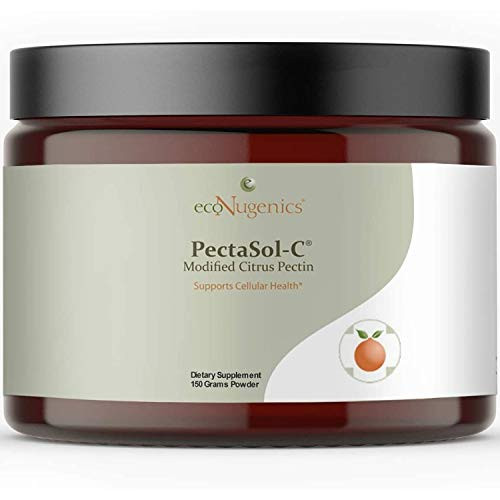 ecoNugenics  PectaSol-C Modified Citrus Pectin - 150 Grams   Professionally Formulated to Help Maintain Healthy Galectin-3 Levels   Supports Cellular   Immune System Health   Safe   Natural