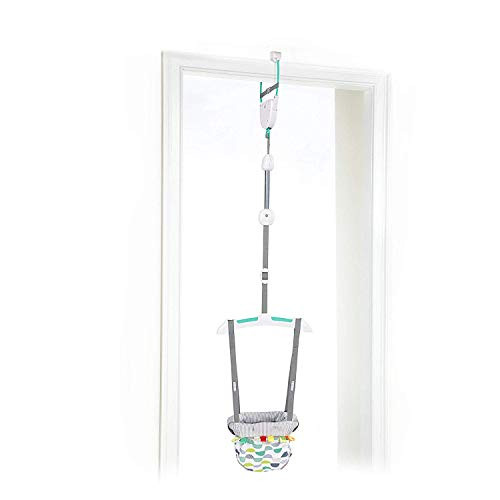 Xiangtat Baby Door Jumper  Playful Parade Door Jumper Door Clamp Adjustable Strap for Toddler Infant 6-24 Months