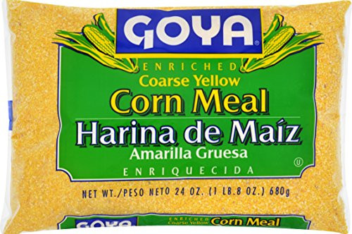 Goya Foods Coarse Yellow Corn Meal 24-Ounce Pack of 12 Goya Foods Coarse Yellow Corn Meal 24-Ounce Pack of 12