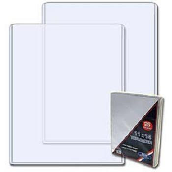 BCW 11 x 14 Topload Photo Holders - Plain - 25 Holders Per Pack Quantity of 25
