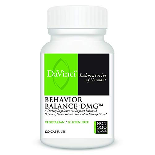 DaVinci Laboratories - Behavior Balance DMG Capsules  Behavior Support Supplement  120 Count