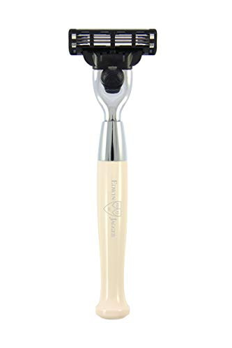Edwin Jagger Diffusion Series Gillette Mach3 Chrome Plated Razor Ivory