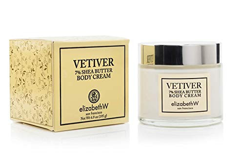 Elizabeth W  Vetiver Body Cream  6-9 Ounces
