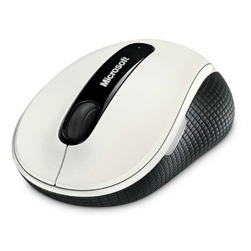 Microsoft D5D-00011 Wireless Mobile 4000 Mouse - White