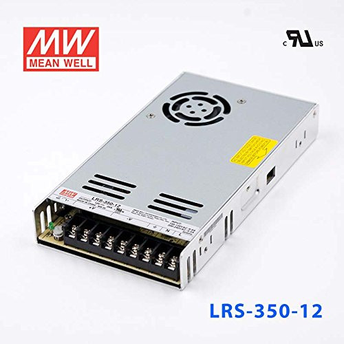 MEAN WELL LRS-350-12 Switching Power Supply 350W 12V 29A Constant Current MEAN WELL LRS-350-12 Switching Power Supply 350W 12V 29A Constant Current