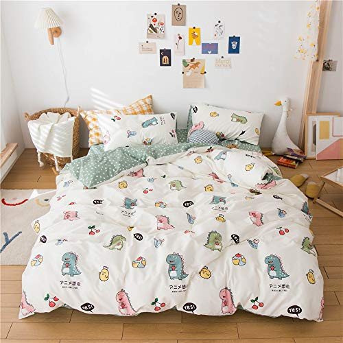 Boys Dinosaur Twin Bedding Sets for Girls Bed  Children Adults Duvet Cover Cotton Duvet Cover  Kawaii Dinosaur  Twin Boys Dinosaur Twin Bedding Sets for Girls Bed  Children Adults Duvet Cover Cotton Duvet Cover  Kawaii Dinosaur  Twin