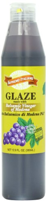 Supremo Italiano Balsamic Glaze  6 - 12-9 fl- oz- bottles