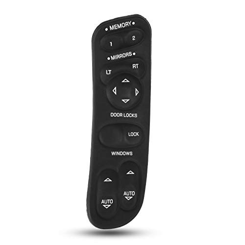 Master Power Window Switch with Memory function Compatible with 1997-2004 Chevrolet Corvette C5