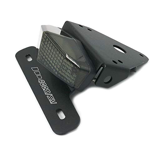 crazy sport License Holder LED Brake Tail Lights For SUZUKI DRZ400 S-SM DR-Z 400 DRZ400SM DRZ400S DRZ DRZ400 2019 Motorcycle Tail Tidy Fender Eliminato LED Brake Lights Smoke