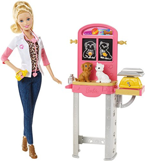 Barbie Careers Pet Vet Doll and Playset Barbie Careers Pet Vet Doll and Playset