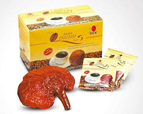 4 Boxes DXN Lingzhi Black Coffee 2 in 1 Ganoderma 20 Sachets 4 Boxes DXN Lingzhi Black Coffee 2 in 1 Ganoderma 20 Sachets