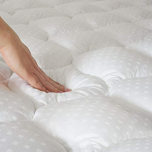 APRAW Twin XL Mattress Pad Cover Overfilled Quilted Fitted Cooling Mattress Protector Cotton Top PillowTop 8-21 Deep Pocket Mattress Topper APRAW Twin XL Mattress Pad Cover Overfilled Quilted Fitted Cooling Mattress Protector Cotton Top PillowTop 8-21 Deep Pocket Mattress Topper