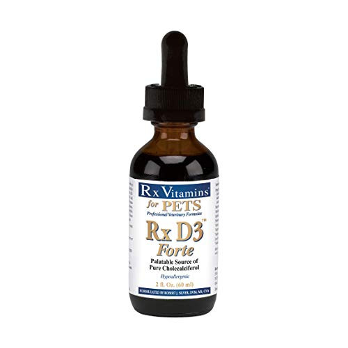 Rx Vitamins Rx D3 Forte Dog Cat Supplement 2-oz Bottle Rx Vitamins Rx D3 Forte Dog Cat Supplement 2-oz Bottle