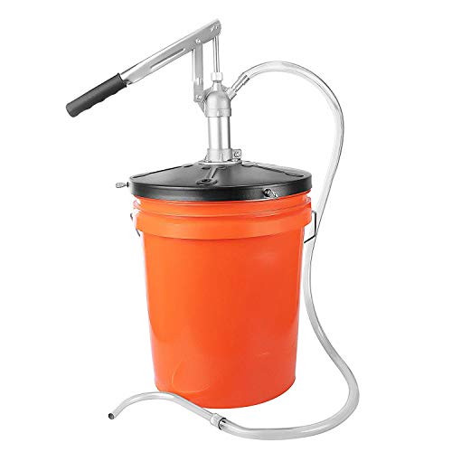 GROZ Heavy Duty Lever Action Bucket Pump   For 5 Gallon Pails   Pump Heavy Oils  Engine Oils and Transmission Fluid 44150