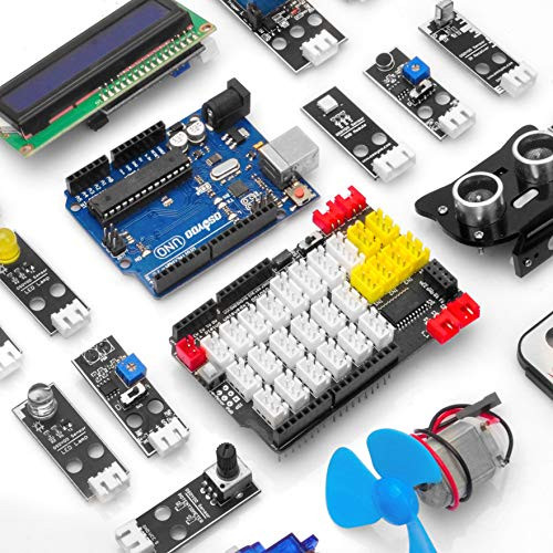 OSOYOO PnP Starter Kit for Arduino   Early STEM Education for Beginners   Ultimate Bundle Includes XH2-54 Plug   Play Development Board