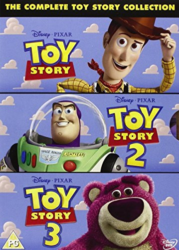 Toy Story 1-3 Box Set  UK Region 2 DVD