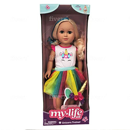 My Life As Unicorn Trainer Doll 18  Blond Posable Soft Torso