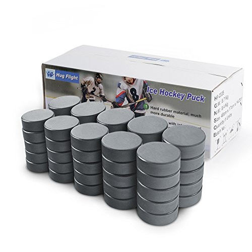 Hug Flight Hockey Pucks Bulk 50 Hockey Pucks per Case Official New Hug Flight Hockey Pucks Bulk 50 Hockey Pucks per Case Official New