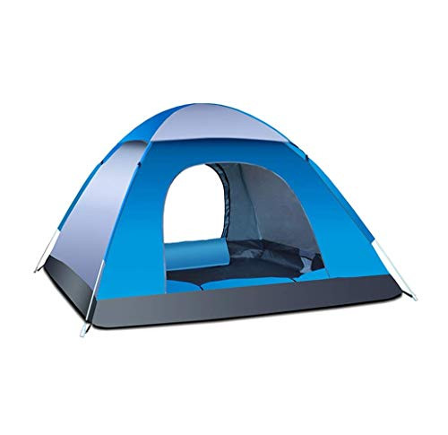 Instant Pop Up Camping Tent Waterproof 3-4 Person Camping Tent  Quick Set Up  Outdoor Hiking Backpacking Tent Shelter B