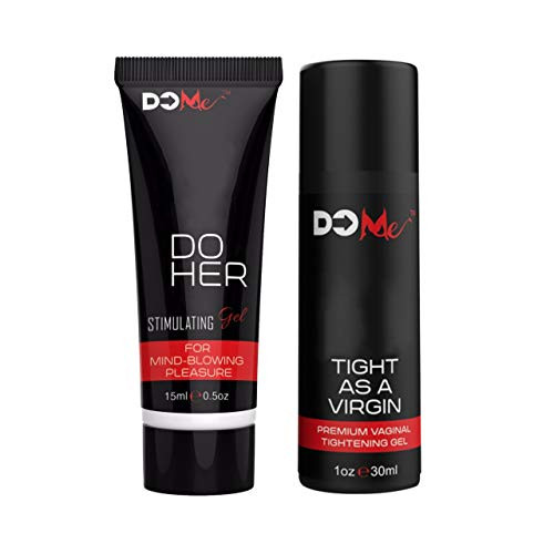 Tight as a Virgin Vaginal Tightening Gel Bundle with Do Her Premium Female Stimulating Gel