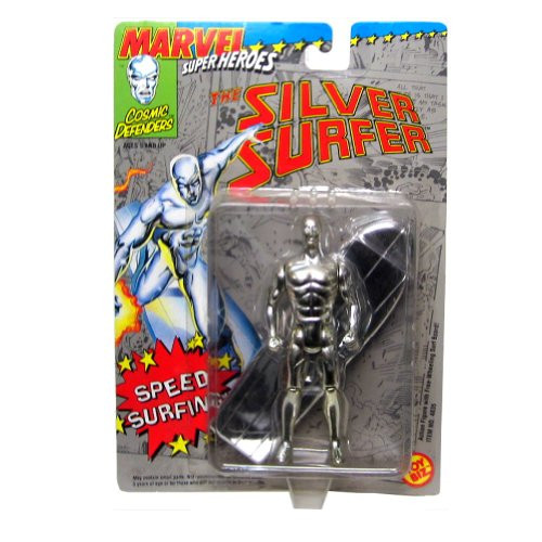 Toy Biz Marvel Super Heroes The Silver Surfer Action Figure 4-75 Inches