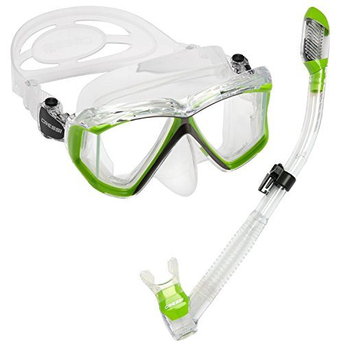 Cressi Pano 4 Supernova Dry Clear-Lime Cressi Pano 4 Supernova Dry Clear-Lime