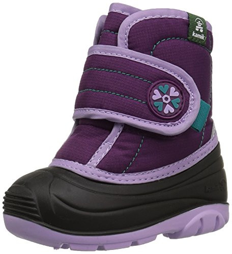 Kamik baby-girls  SNUGGLEBUG Snow Boot  Grape  8 Medium US Toddler