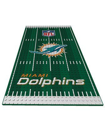 Miami Dolphins OYO NFL Display Plate Football Field for Minifigure