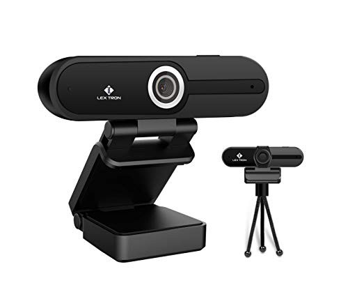 HD 4K Webcam with Microphone   8MP USB Computer Camera with 4k   1080p   Privacy Cover   Tripod   Pro Streaming Webcam   PC Mac Laptop Desktop   Great for Video Conferences   Recording   Ultra HD New
