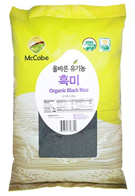 McCabe Organic Black Rice  12-Pound