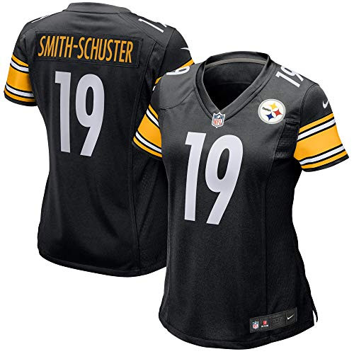 NFL Girls Youth 7-16 Team Color Alternate Game Day Player Jersey Juju Smith Schuster Pittsburgh Steelers Black Home 7-8 NFL Girls Youth 7-16 Team Color Alternate Game Day Player Jersey Juju Smith Schuster Pittsburgh Steelers Black Home 7-8
