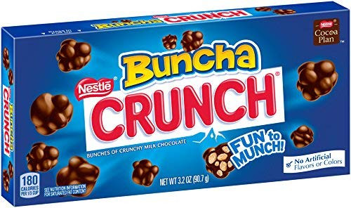 Crunch Nestle Buncha Candy Theater Box 3 2 oz -pack of 2-