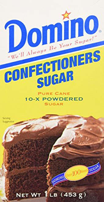 Domino Powdered Confectioners Sugar 16oz - PACK OF 2 Domino Powdered Confectioners Sugar 16oz - PACK OF 2